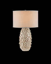  6000-0922 - Sugar Cube Ivory Table Lamp