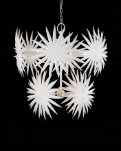  9000-1204 - Bismarkia Medium White Chandelier