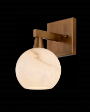  5800-0041 - Bombelles Brass Bath Wall Sconce