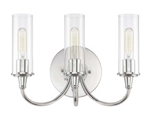  38063-CH - Modina 3 Light Vanity in Chrome