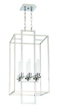  41536-CH - Cubic 6 Light Foyer in Chrome