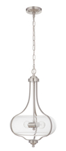  49992-BNK - Serene 2 Light Pendant in Brushed Polished Nickel