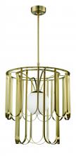  54991-SB - Melody 1 Light Pendant in Satin Brass