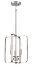  56033-BNK - Stowe 3 Light Foyer in Brushed Polished Nickel