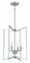  56134-BNK - Shayna 4 Light Foyer in Brushed Polished Nickel