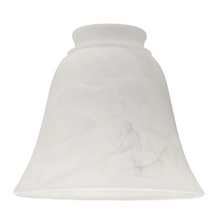  635A - 2 1/4" Glass- Alabaster, Bell