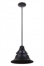  Z4411-MN - Union 1 Light Medium Outdoor Pendant in Midnight