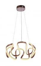  55790-CHB-LED - Pulse Dimmable LED Pendant in Chapagne Brass