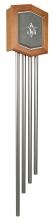  C4-PW - Westminster Decorative 4 Tube Long Chime in Pewter