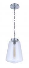  ZA3821-SA - Laclede 1 Light Large Outdoor Pendant in Satin Aluminum