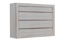  CH1305-WW - Shiplap Design Chime in White Wash