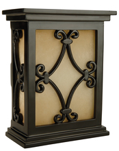  CH1515-BK - Hand-Carved Scroll Design Chime in Black