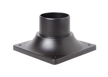  Z202-OBO - Post Adapter Base for 3" Post Tops in Oiled Bronze Outdoor