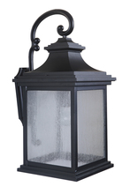  Z3224-MN - Gentry 1 Light Large Outdoor Wall Lantern in Midnight