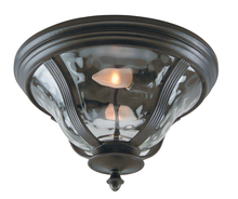  Z6017-OBO - Frances 2 Light Outdoor Flushmount in Oiled Bronze Outdoor