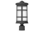  ZA2315-TB - Resilience 1 Light Outdoor Post Mount in Textured Black